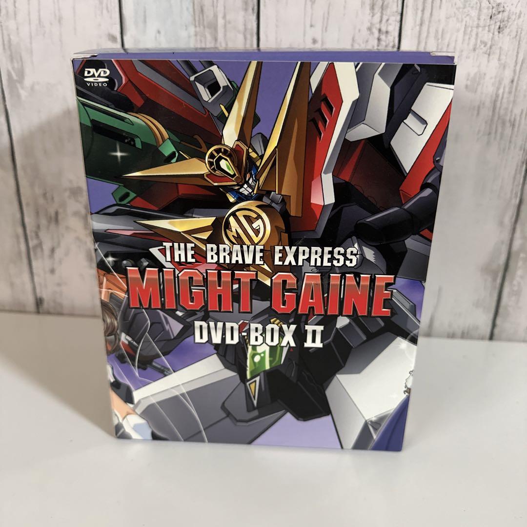 勇者特急マイトガイン DVD-BOX Ⅱ完全初回生産限定・特典フィギュアのみ！