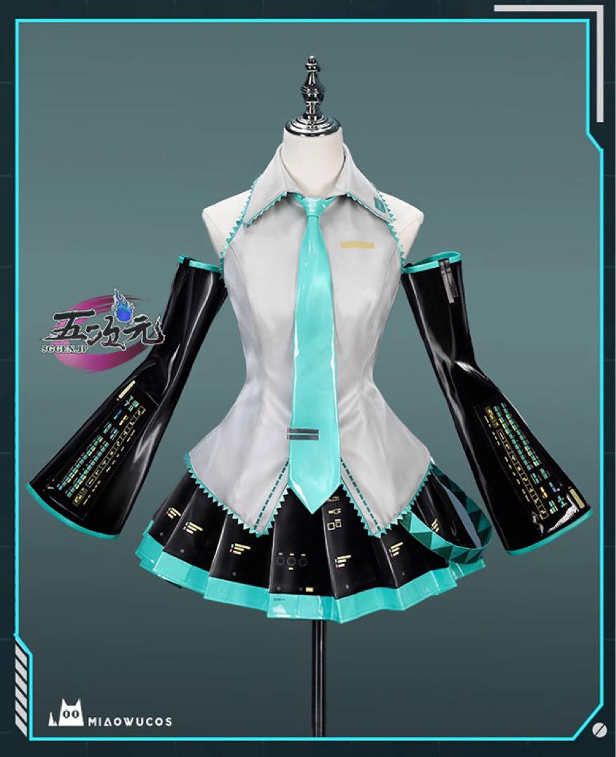 初音ミク コスプレ XSサイズ 猫屋小舗 通常V 中国公式 プレミアムver