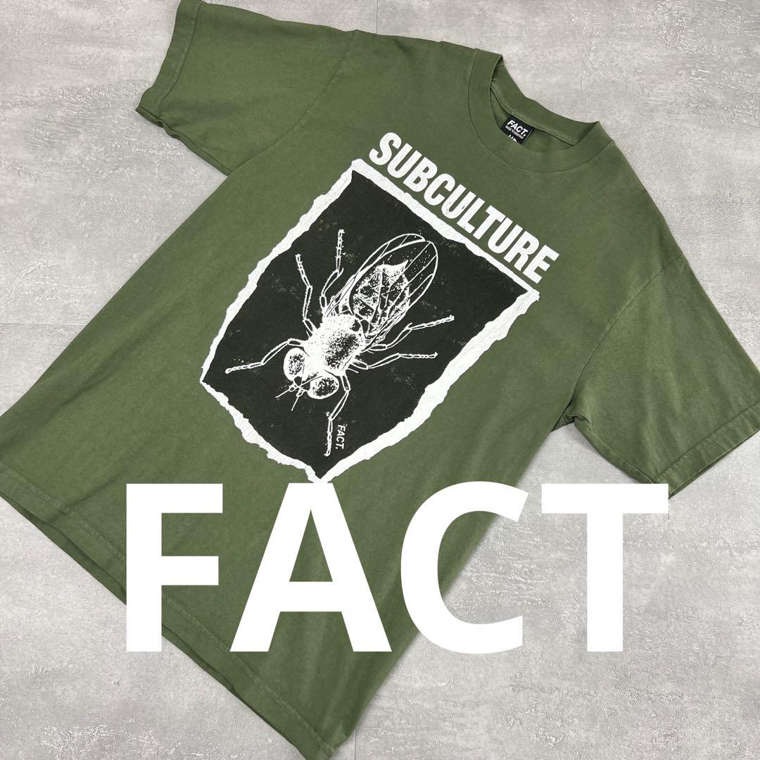 FACTファクトTシャツスケートボードUSAアメリカスケボースケーター古着
