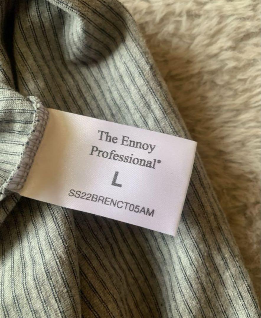 The ennoy Professional トレーナー ennoy ストライプ