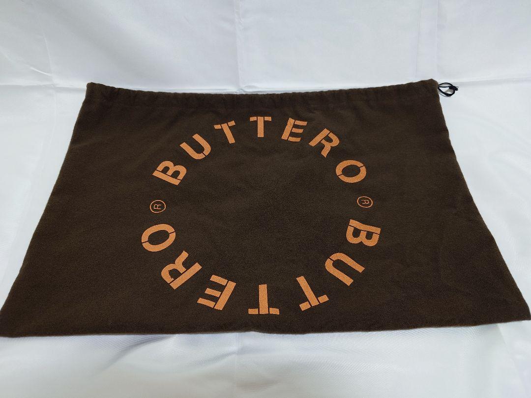 BUTTERO　ボディバッグ　本革　ネイビー