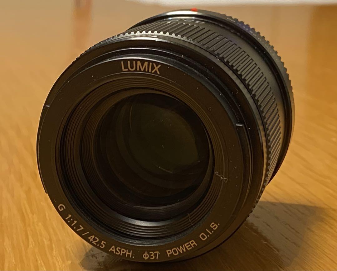 パナソニック/LUMIX/デジタル/カメラ/H-HS043/単焦点/レンズ/良品