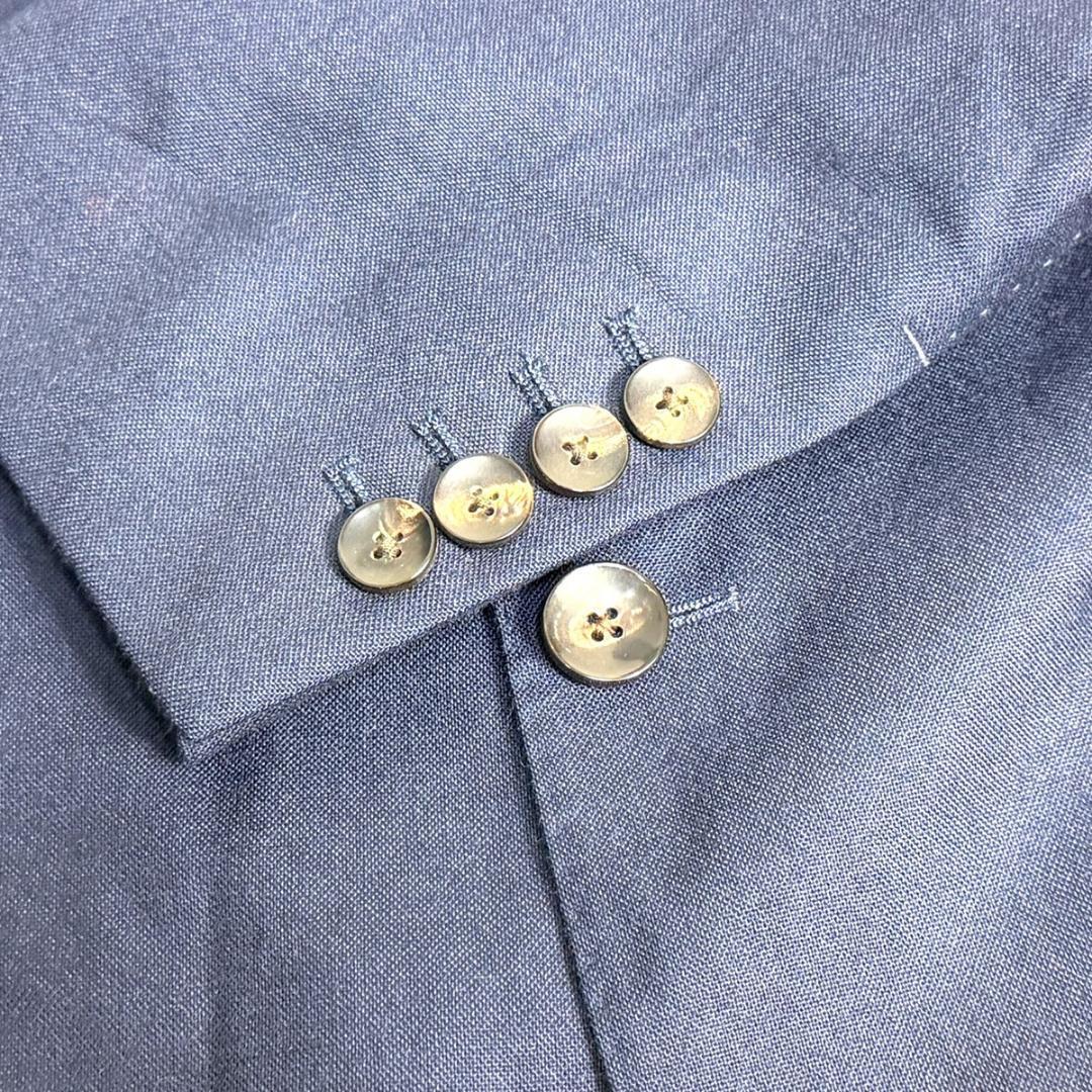 J7385 ラルディーニ カシミヤ テーラードジャケットネイビー522XL 3L LARDINI RODOVICO_COM_BR