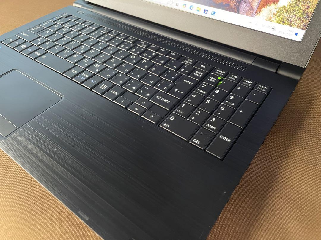 美品 dynabook B65 第8世代i3 新品SSD256GB Win11