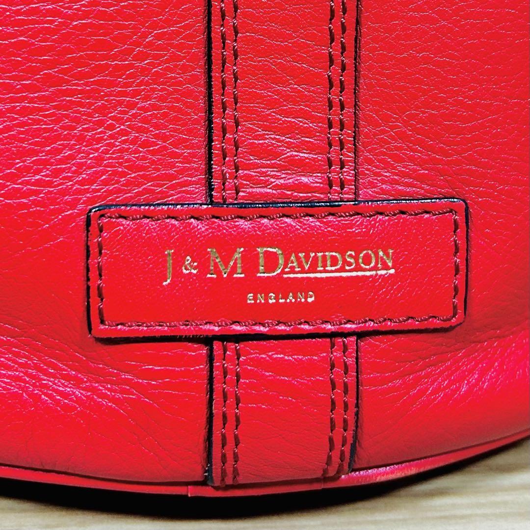 ファッション極美品 J\u0026M DAVIDSON 巾着 ガウチョ ハンドバッグ　ショルダーバッグ