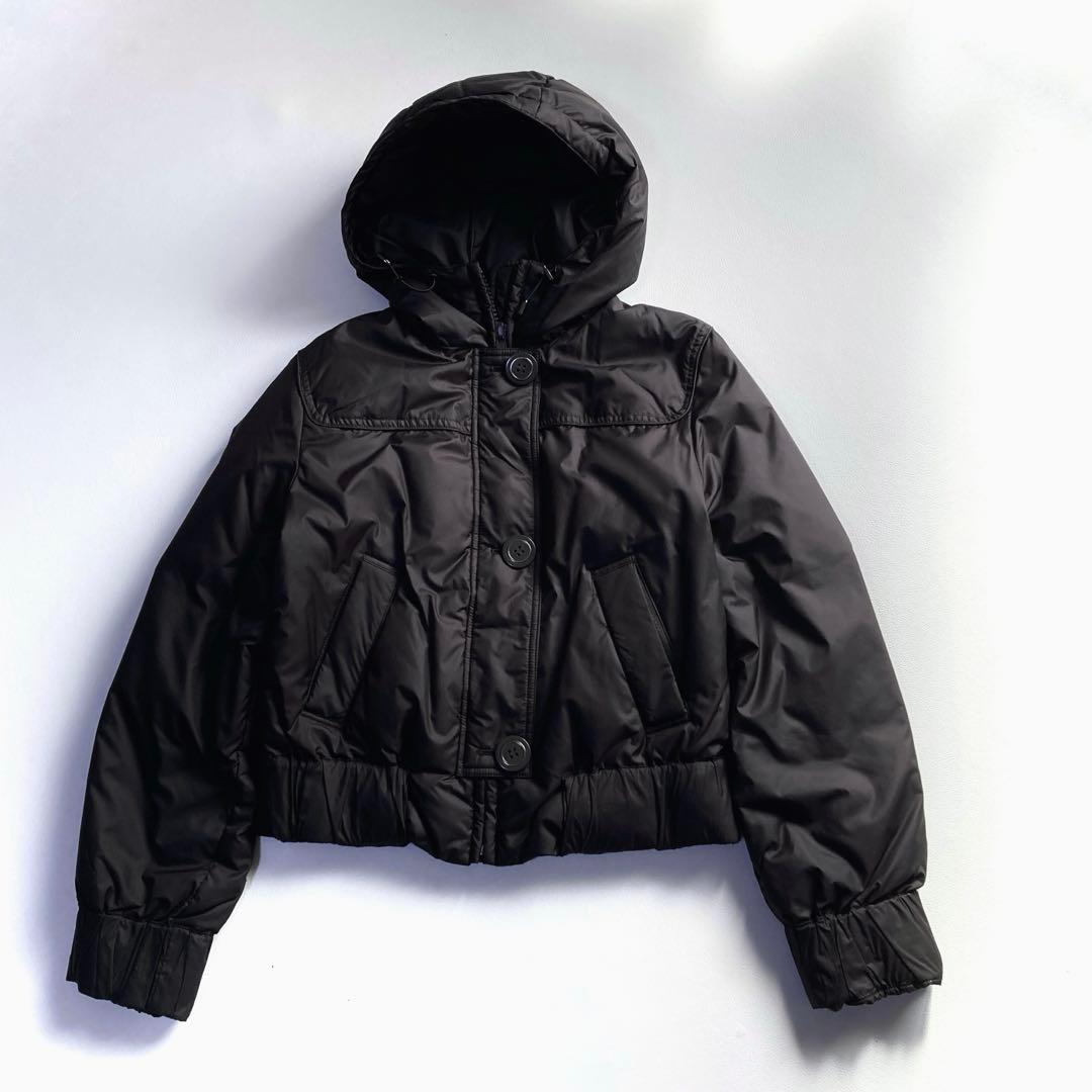 スポーツマックスコード マックスマーラ ダウンジャケット 軽量 黒系 40 L スポーツマックスコード マックスマーラ ダウンジャケット 軽量 黒系 40 L