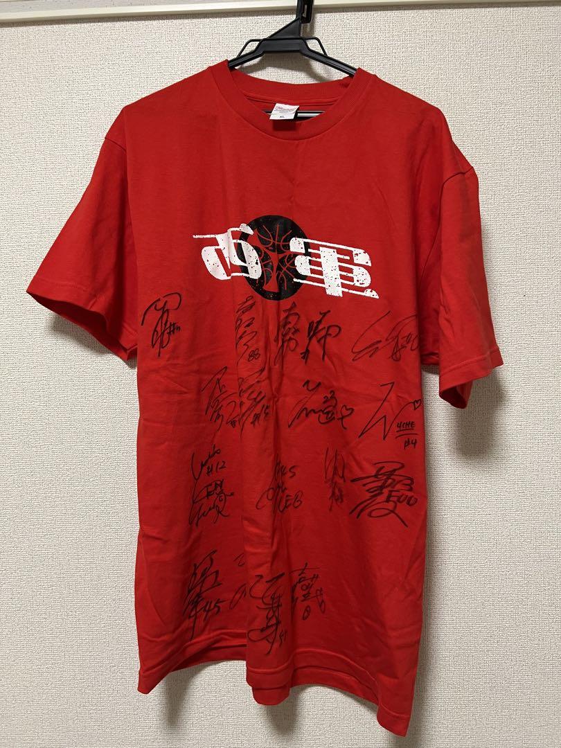 クリスマスツリー特価！ Wリーグ2023-2024オールスター 直筆サイン入りTシャツ 西軍 ファングッズ