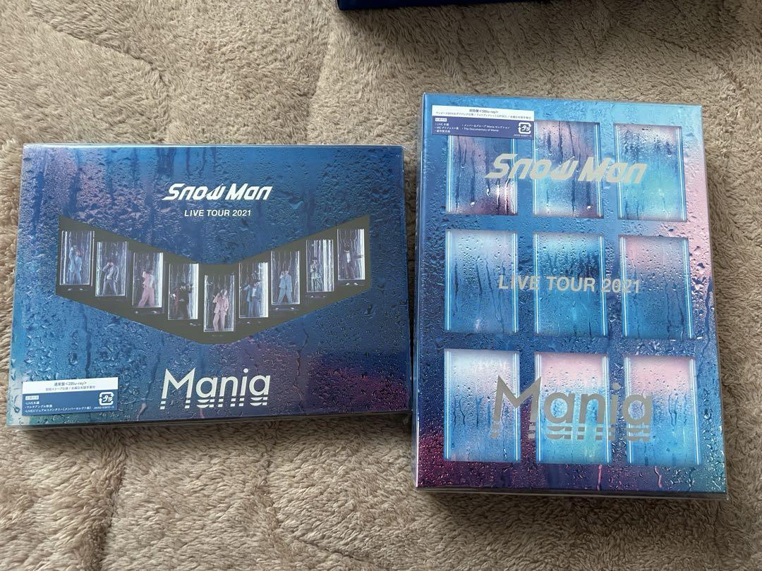 SnowMan LIVE TOUR 2021 Mania 初回盤　通常版
