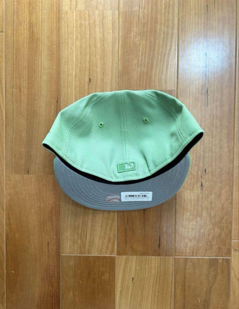 New Era 59FIFTY LAキャップ ライトグリーン 7 1/4
