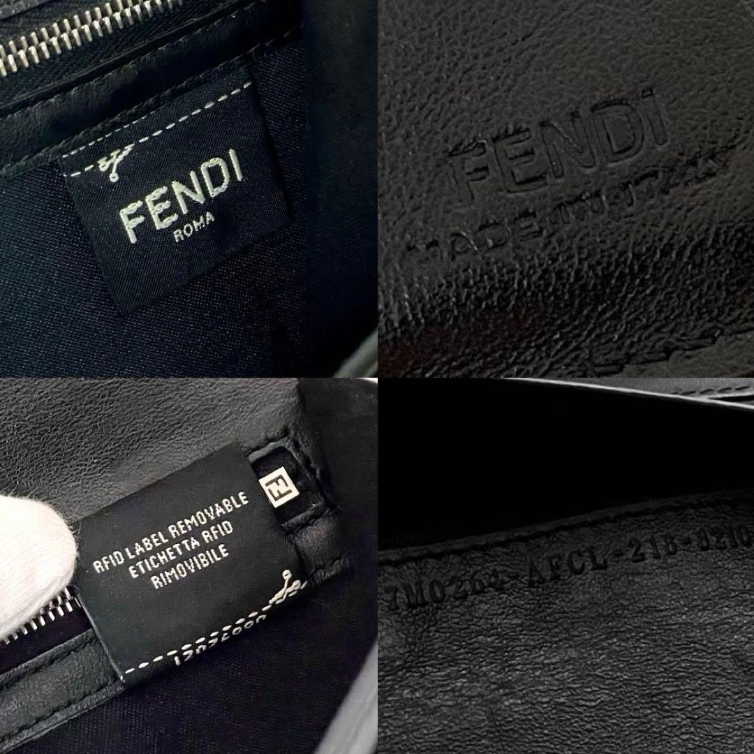 ✨美品✨FENDI フェンディ コンチネンタル ウォレット 長財布 ブラック