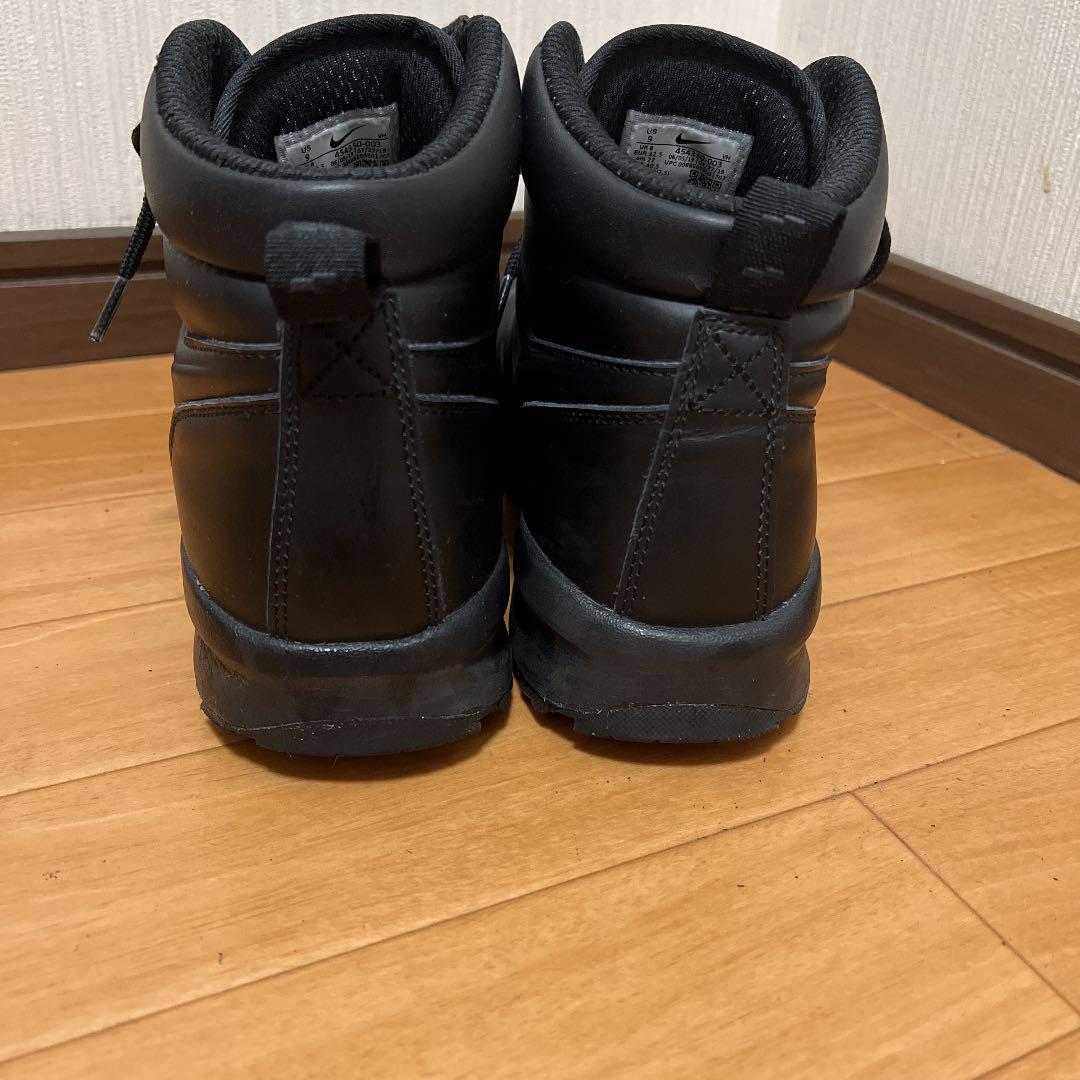 国産再入荷 NIKE ブラック US9 GMEmH-m15991208842 MANOA レザー 人気お得