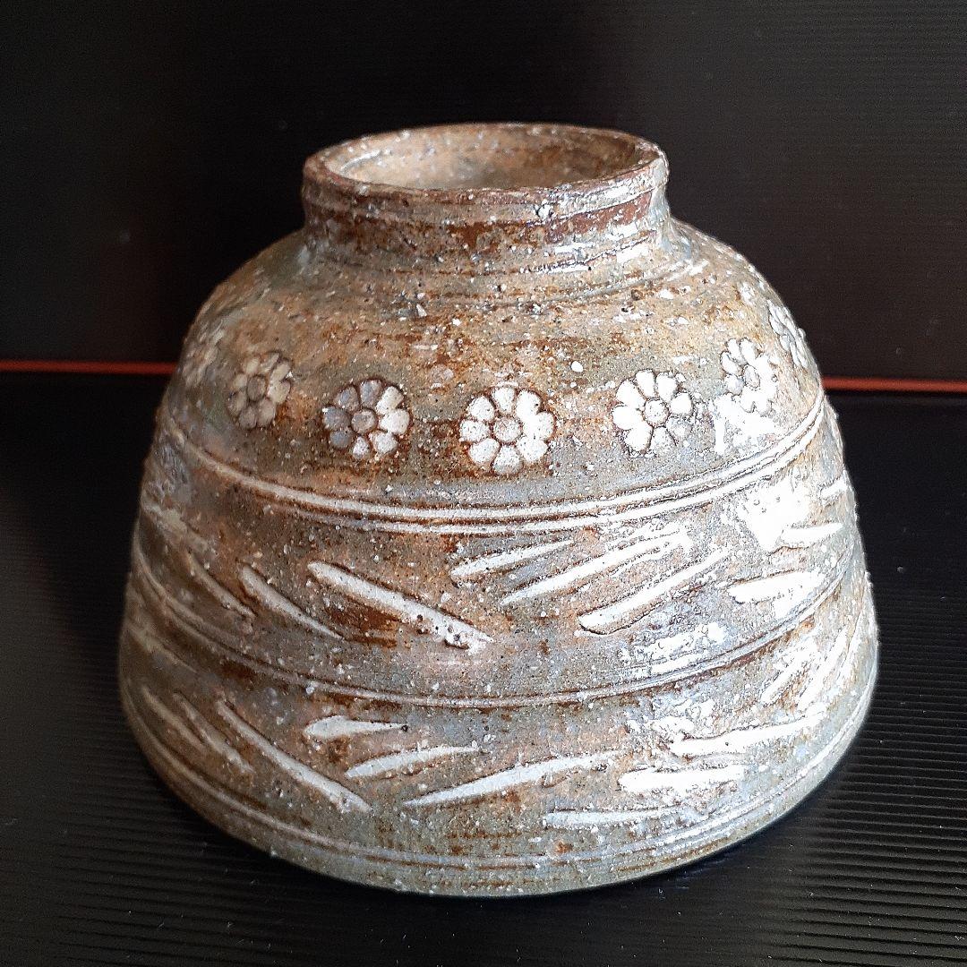 三島手茶碗