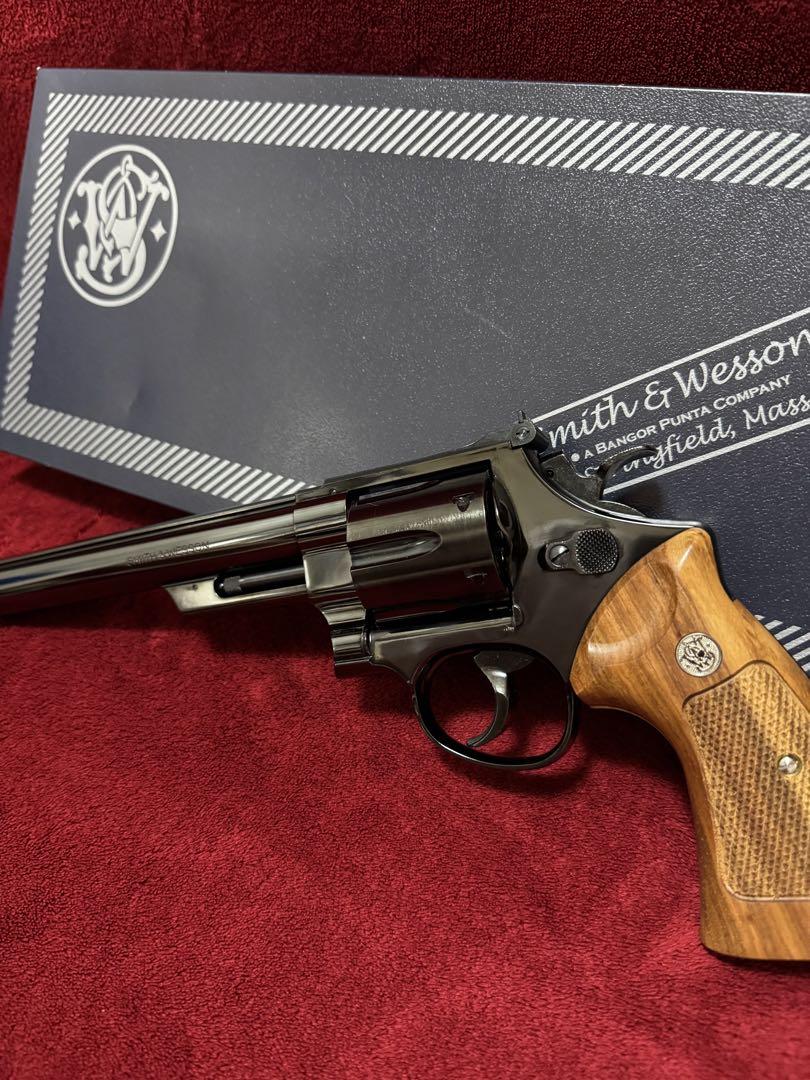 タナカ S&W M29 トラビスモデル　ガスリボルバー 木製グリップ