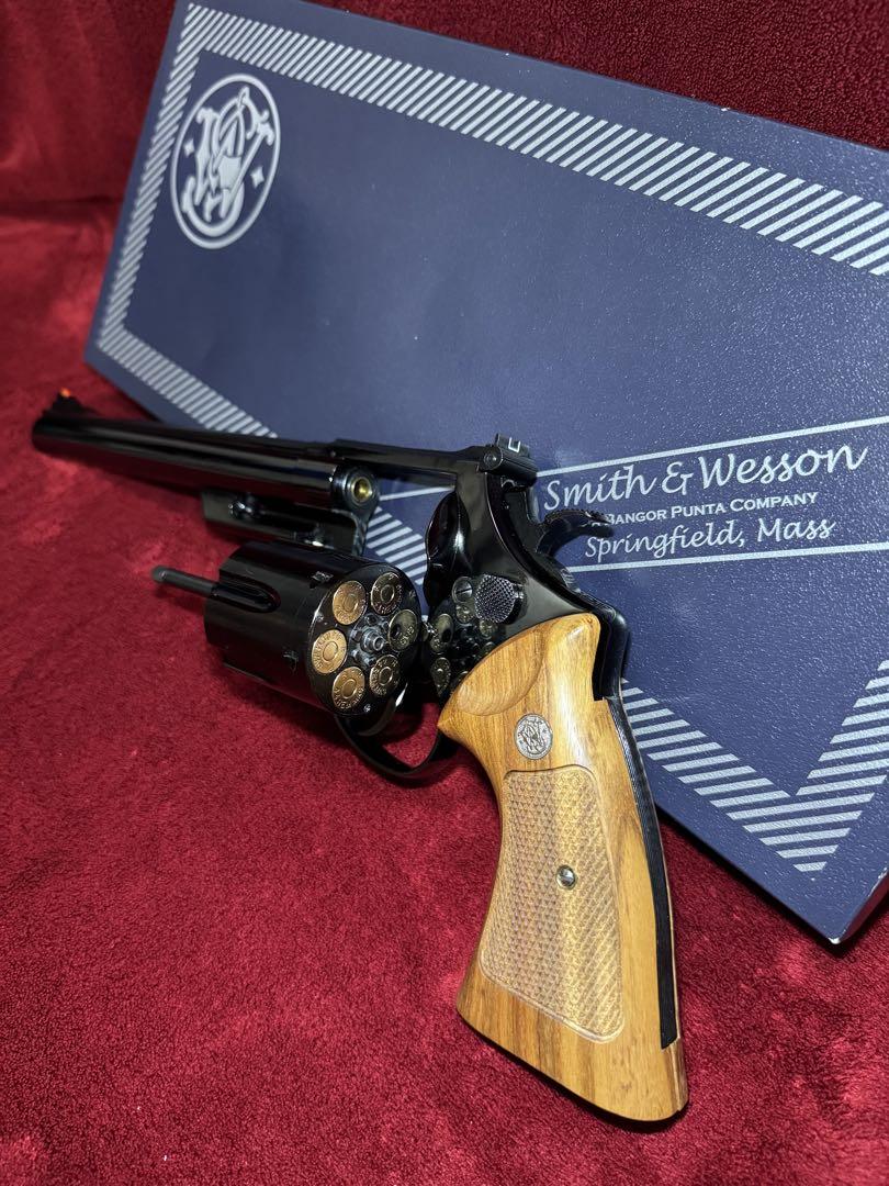 タナカ S&W M29 トラビスモデル　ガスリボルバー 木製グリップ