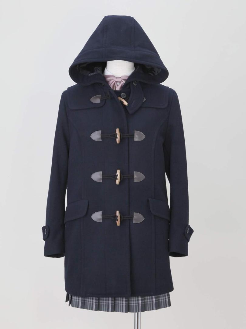OLIVE des OLIVE school ファスナー付き ダッフルコート