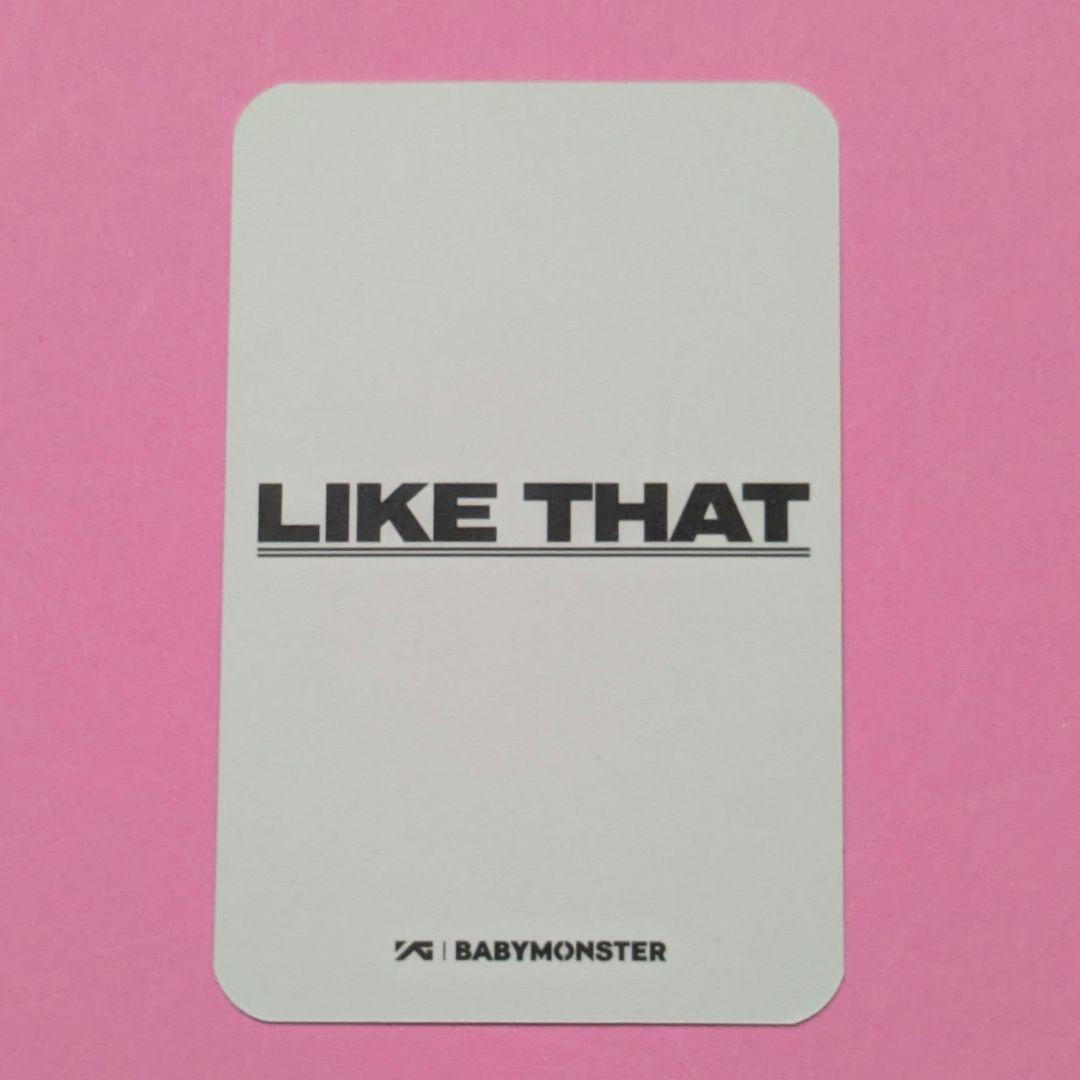 BABYMONSTER ベビモン LIKE THAT サノク アヒョン