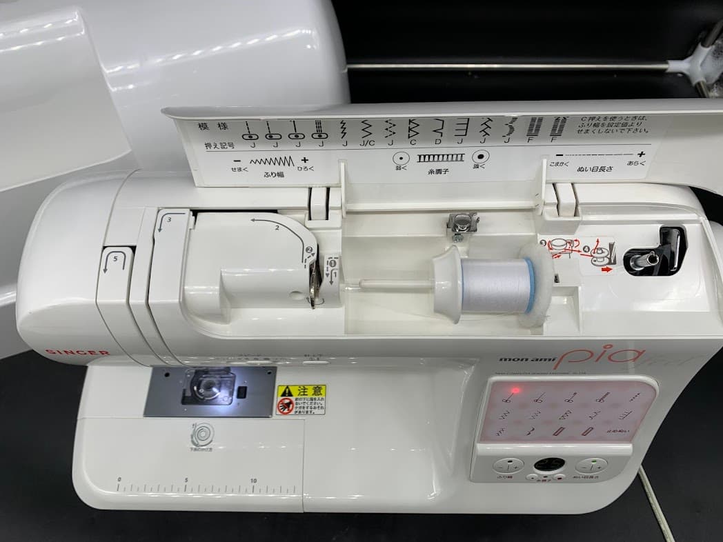 ★保証付き★ シンガー monami Pia feel コンピューターミシン本体 ★保証付き★ シンガー monami Pia feel コンピューターミシン本体