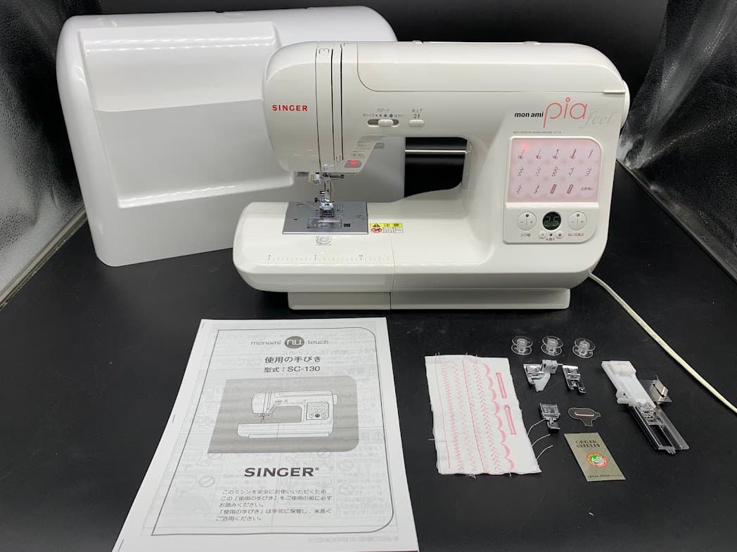 ★保証付き★ シンガー monami Pia feel コンピューターミシン本体 ★保証付き★ シンガー monami Pia feel コンピューターミシン本体
