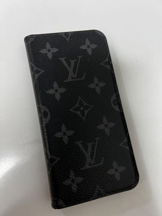 【iPhoneXR】モノグラム手帳型ケース