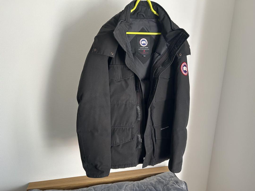 CANADA GOOSE ブラックダウンジャケット M