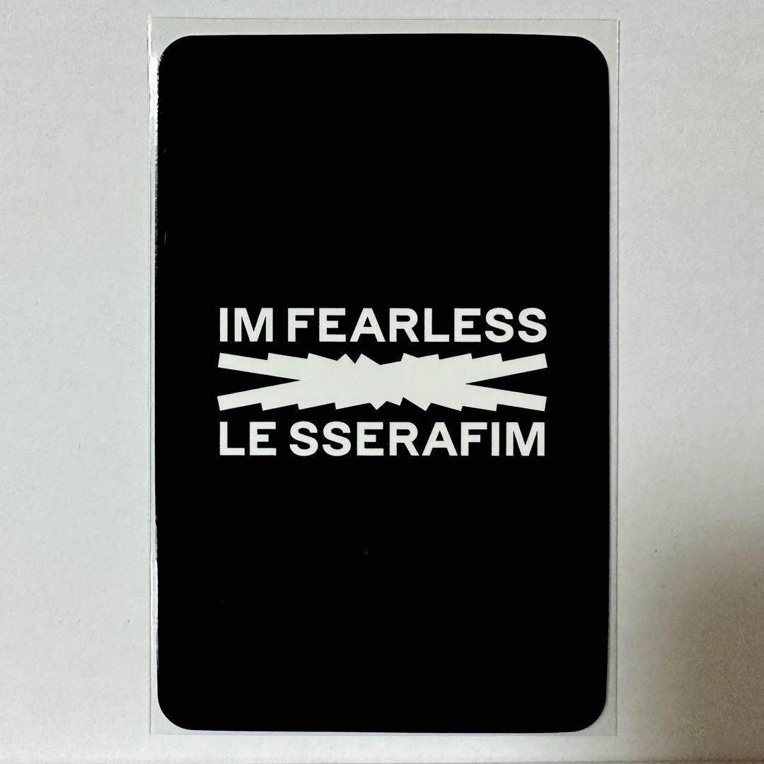 LE SSERAFIM ウンチェ トレカ FEARLESS shopee