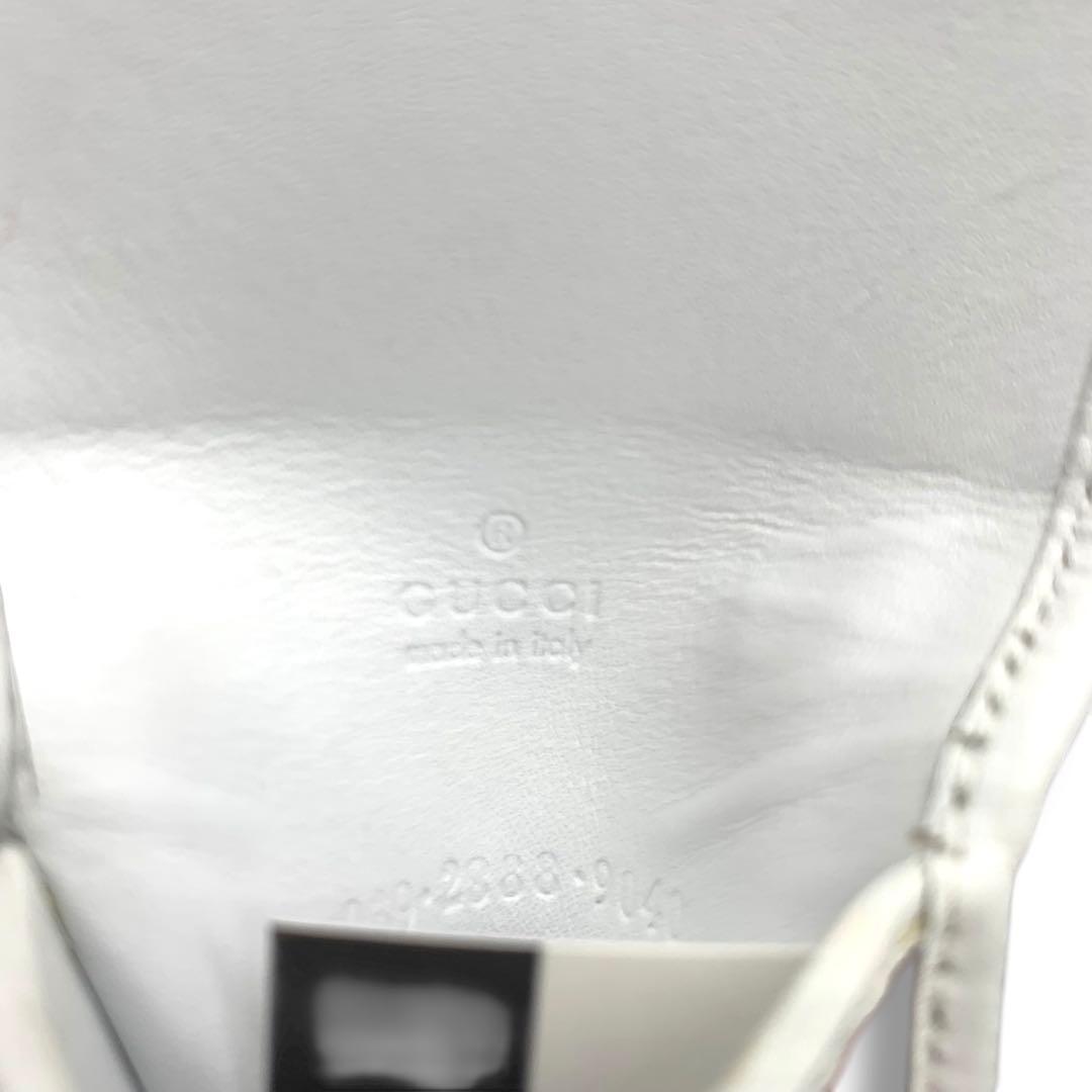 希少　GUCCI グッチ　花柄　　レザー　コインケース　ウォレット　箱付き