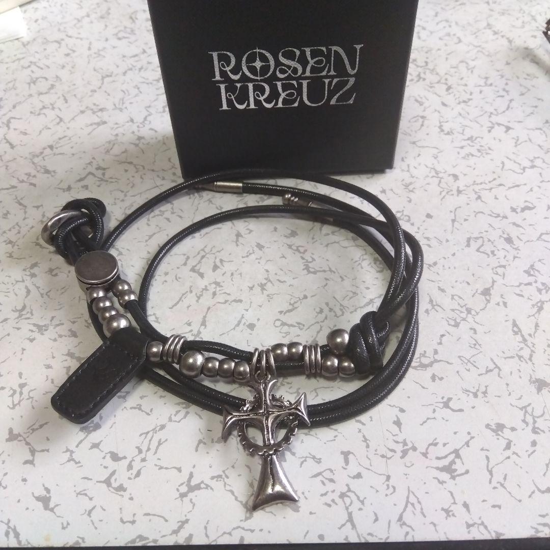 【Rosen Kreuz】guilty cross leather choker