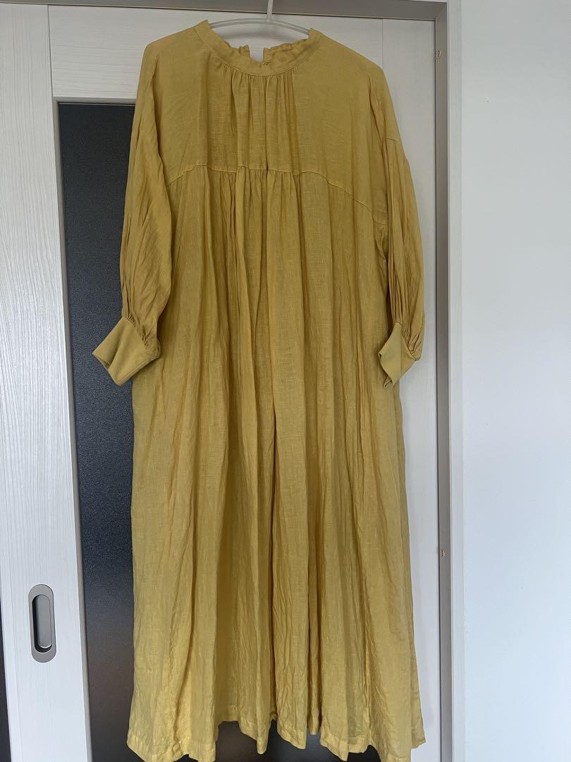 nest Robe ロングワンピース イエロー F