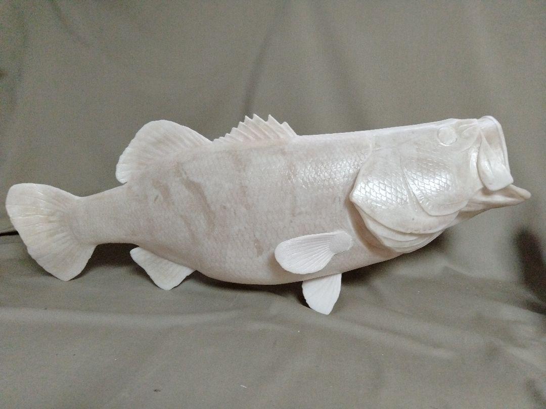 ハンドメイド　40cmアロワナ　フィギュア　レプリカ　未塗装　ガレージキット　魚 ハンドメイド 40cmアロワナ フィギュア レプリカ 未塗装