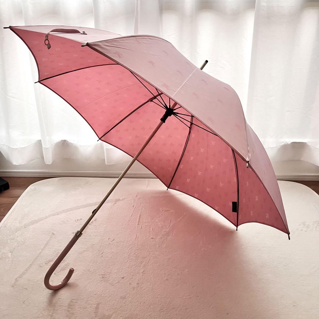 BURBERRY バーバリー 傘 アンブレラ ピンク かさ 雨傘 長傘