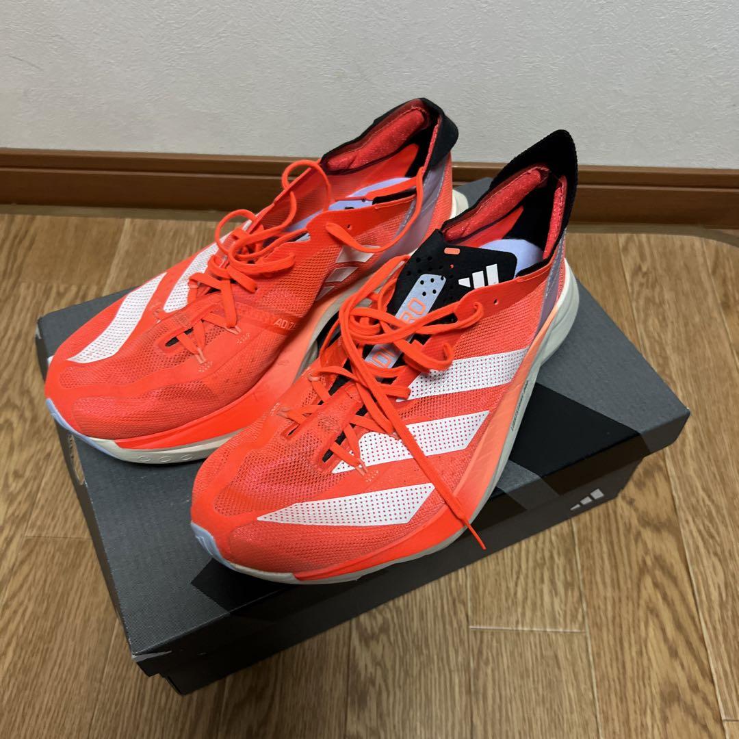 adidas adios pro3 26.5cm（Adidas Adizero Adios Pro 3 M Shoes