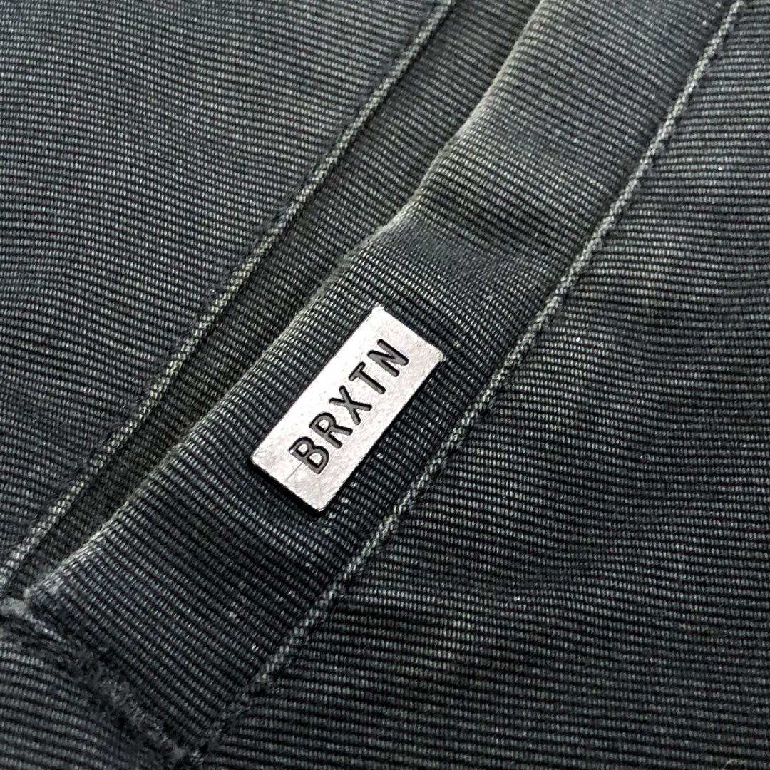 1213 Brixton N-1 デッキジャケット 黒 Ｍ ミリタリージャケット