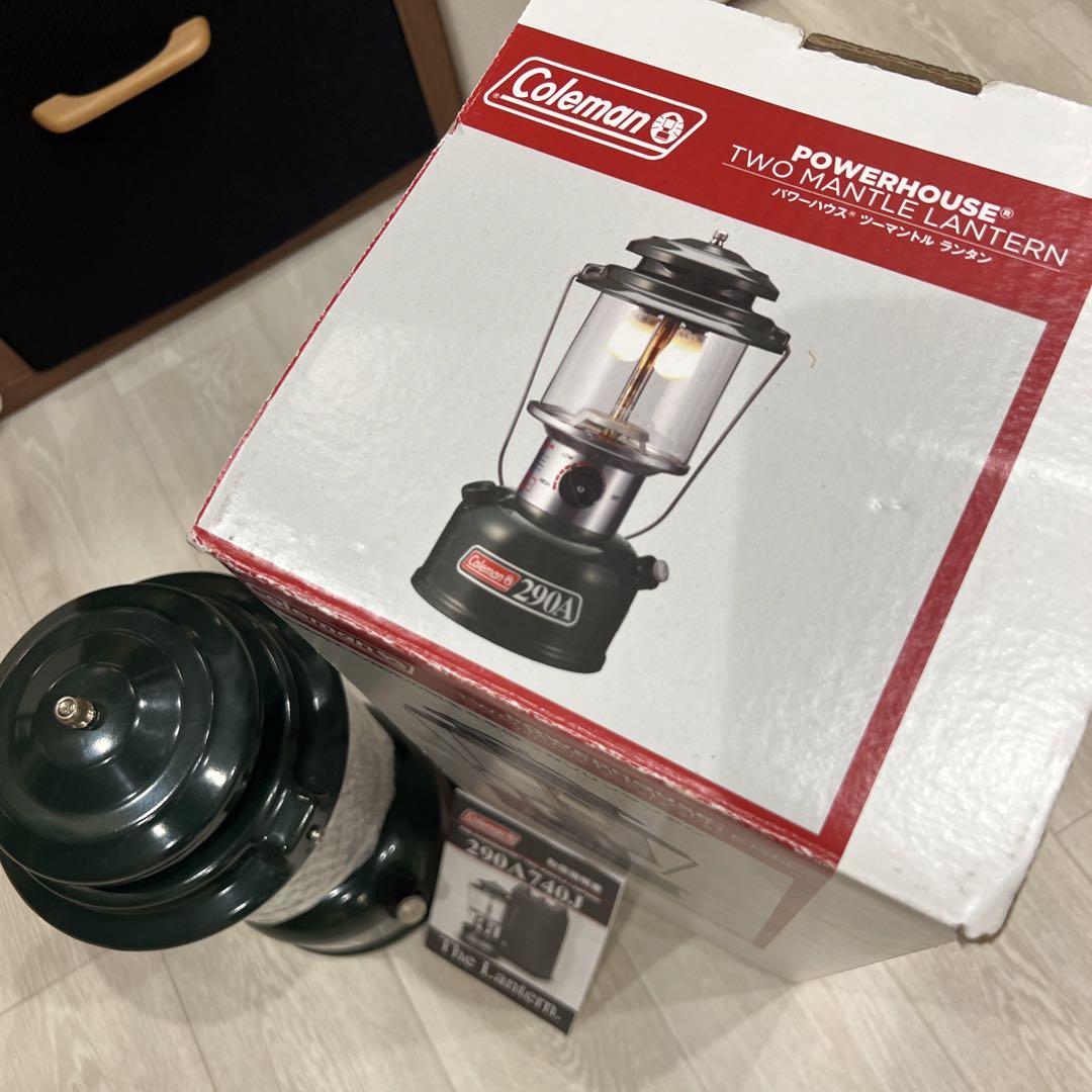 コールマン ツーマントル ランタン 290A 超美品 キャンプ アウトドア