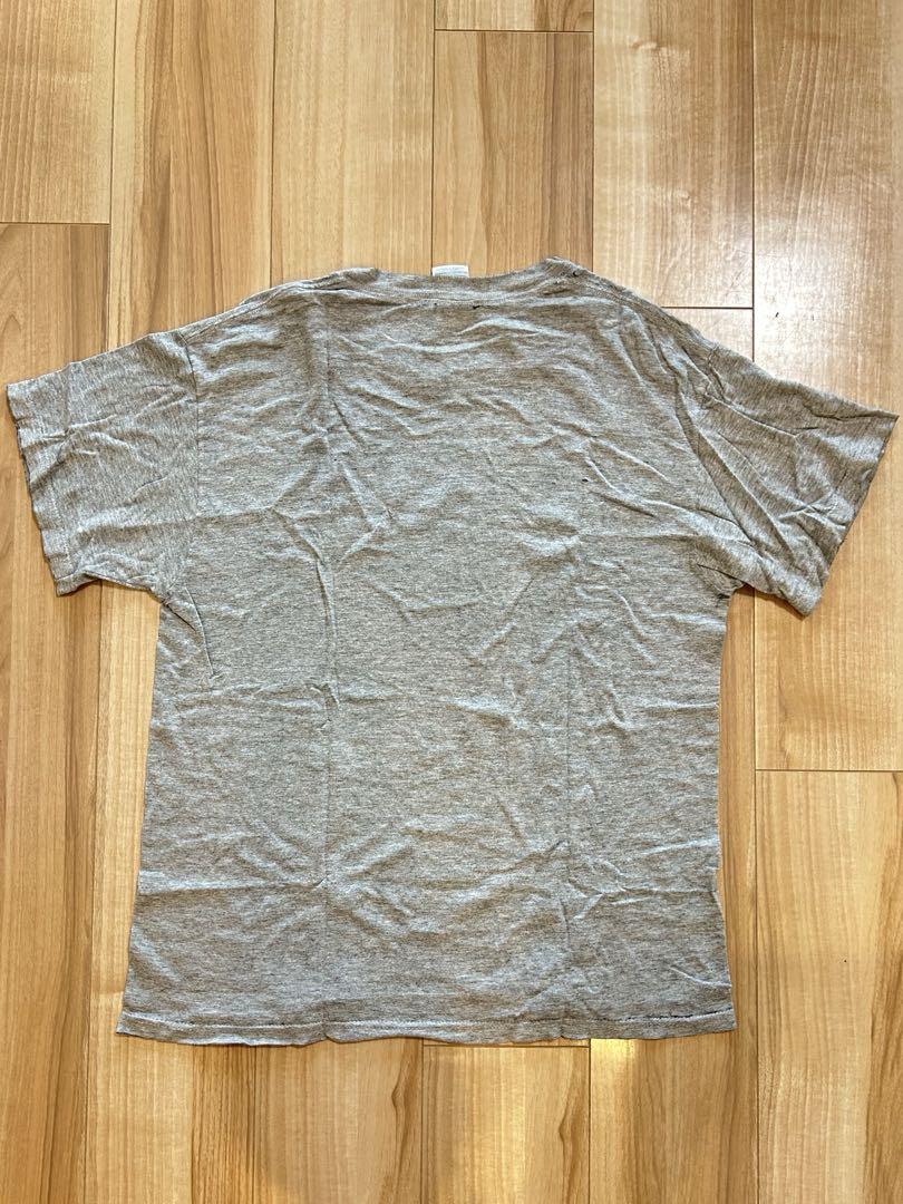 DELTA APPAREL社製 MARINES プリント Tシャツ グレー