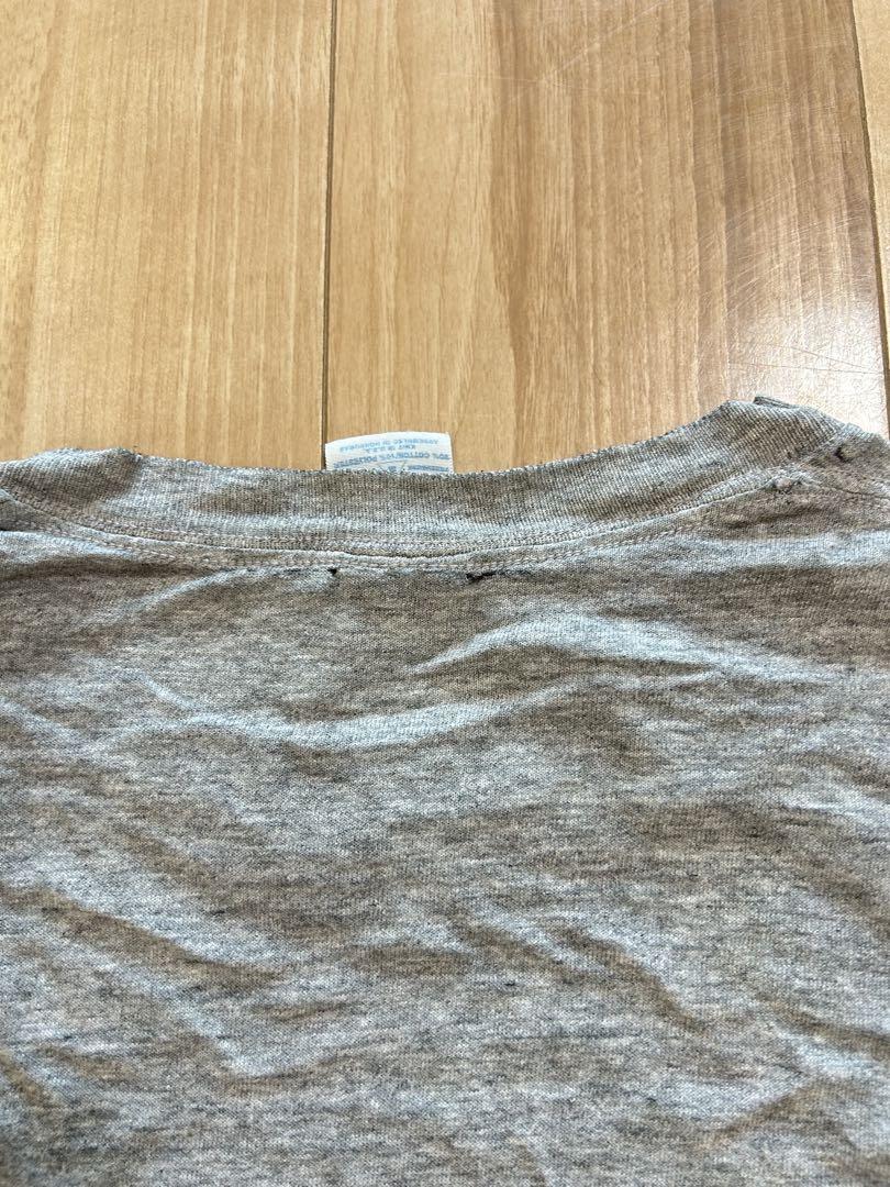 DELTA APPAREL社製 MARINES プリント Tシャツ グレー