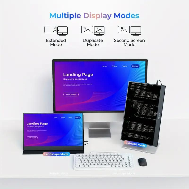 F*R様 WUAWE モバイルモニター15.6インチ ポータブルモニター カバー