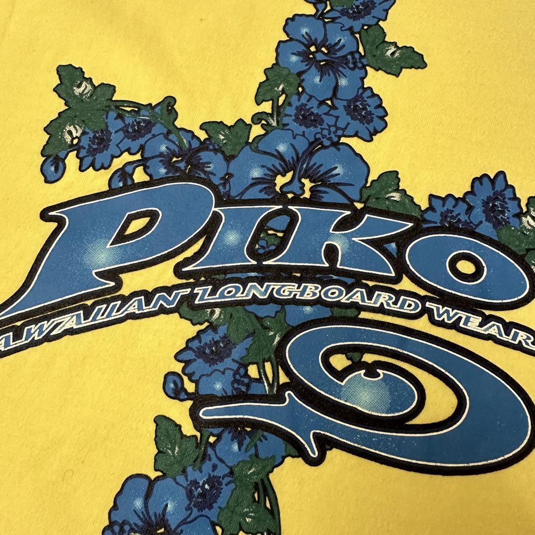 PIKO ピコ ハイビスカス柄 サーフプリントTシャツ あいみょん
