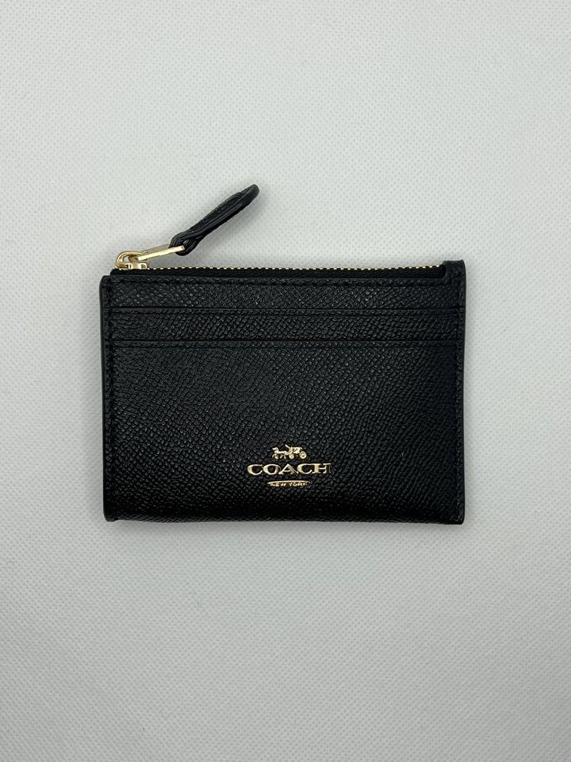 COACH 黒 レザー カードケース