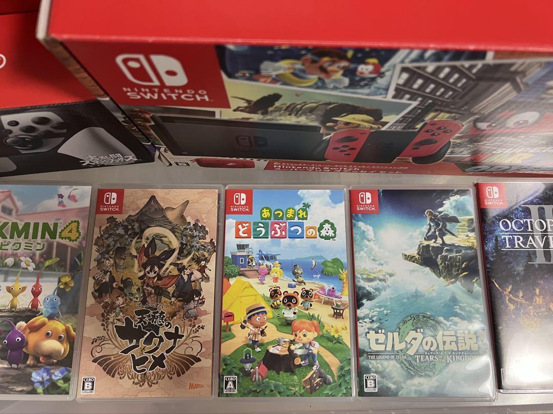 Nintendo Switch マリオ オデッセイセット + ソフト5本
