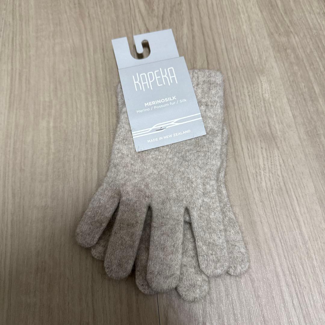 KAPEKA メリノシルク 手袋