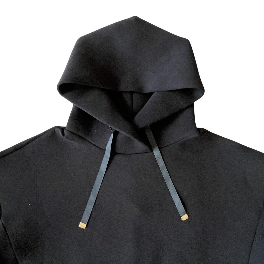 《新品未使用》Emma Taylor サイドジップ パーカー フーディ ブラック