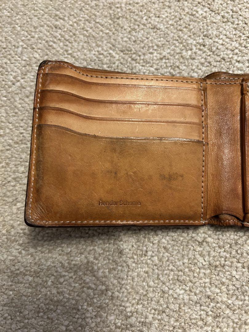 Hender Scheme ブラック 二つ折り財布