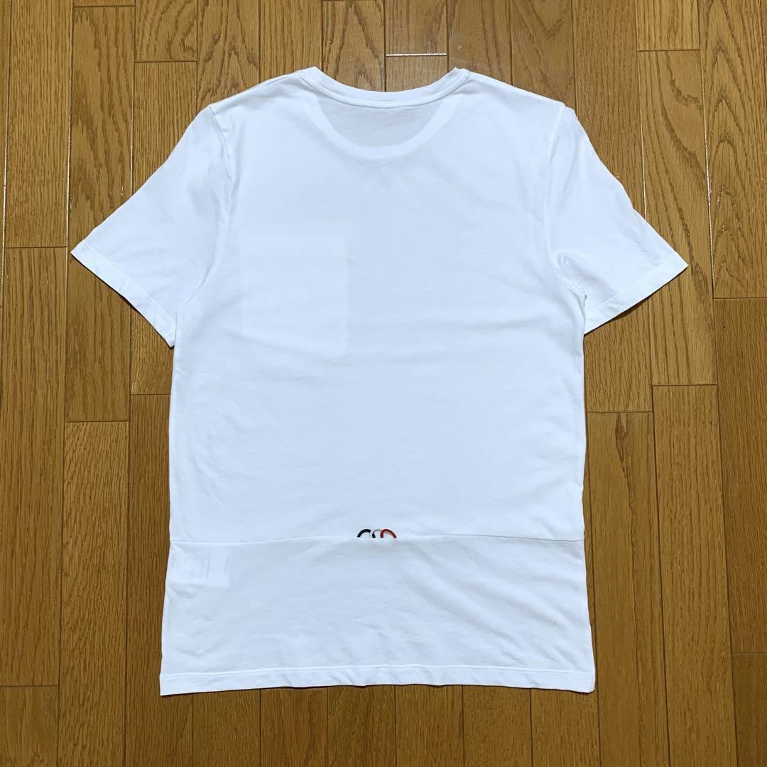 極美品　モンクレール　Tシャツ　ホワイト　サイズXS　国内正規品