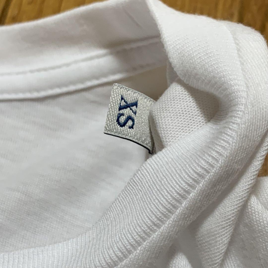 極美品　モンクレール　Tシャツ　ホワイト　サイズXS　国内正規品