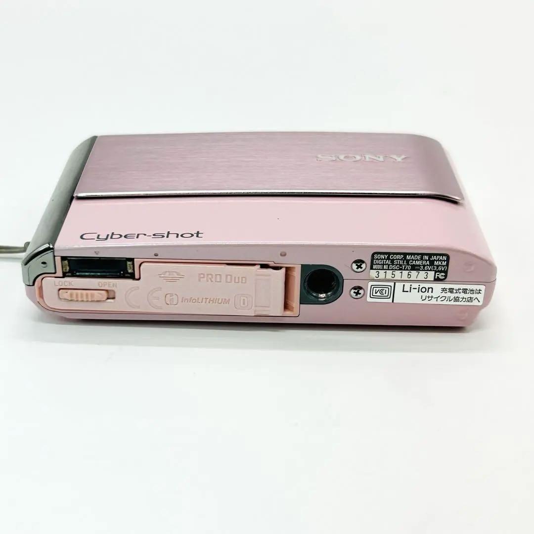 SONY ソニー Cyber-shot DSC-T70 ピンク コンデジ