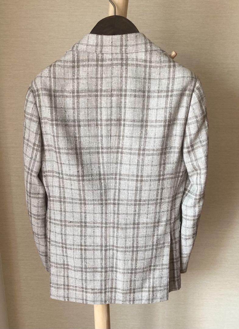 【美品/春夏】Brilla per il gustoウィンドウペンジャケット44