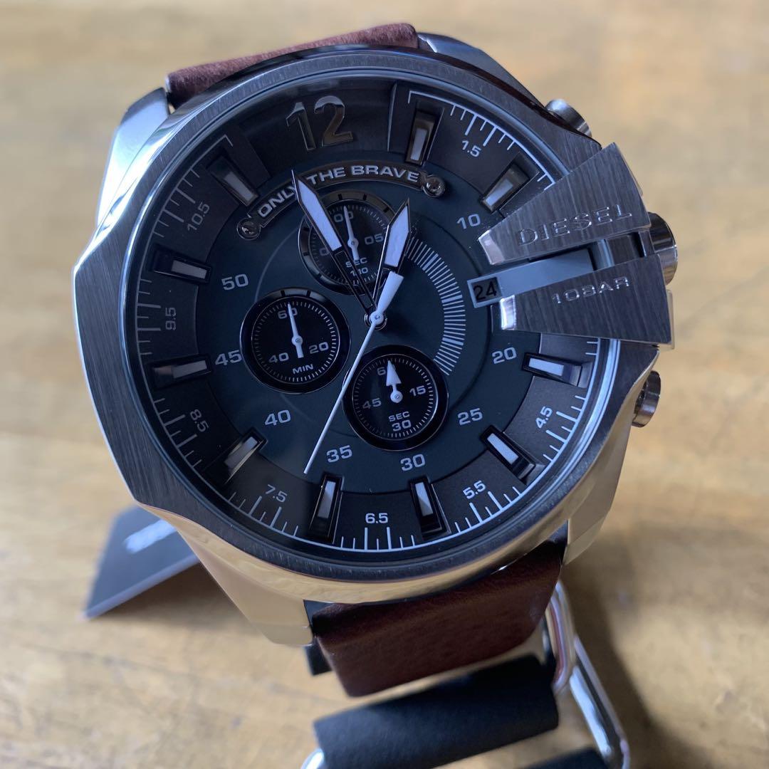 時計 新品✨ディーゼル DIESEL メンズ クロノ 腕時計 DZ4290 ブラック