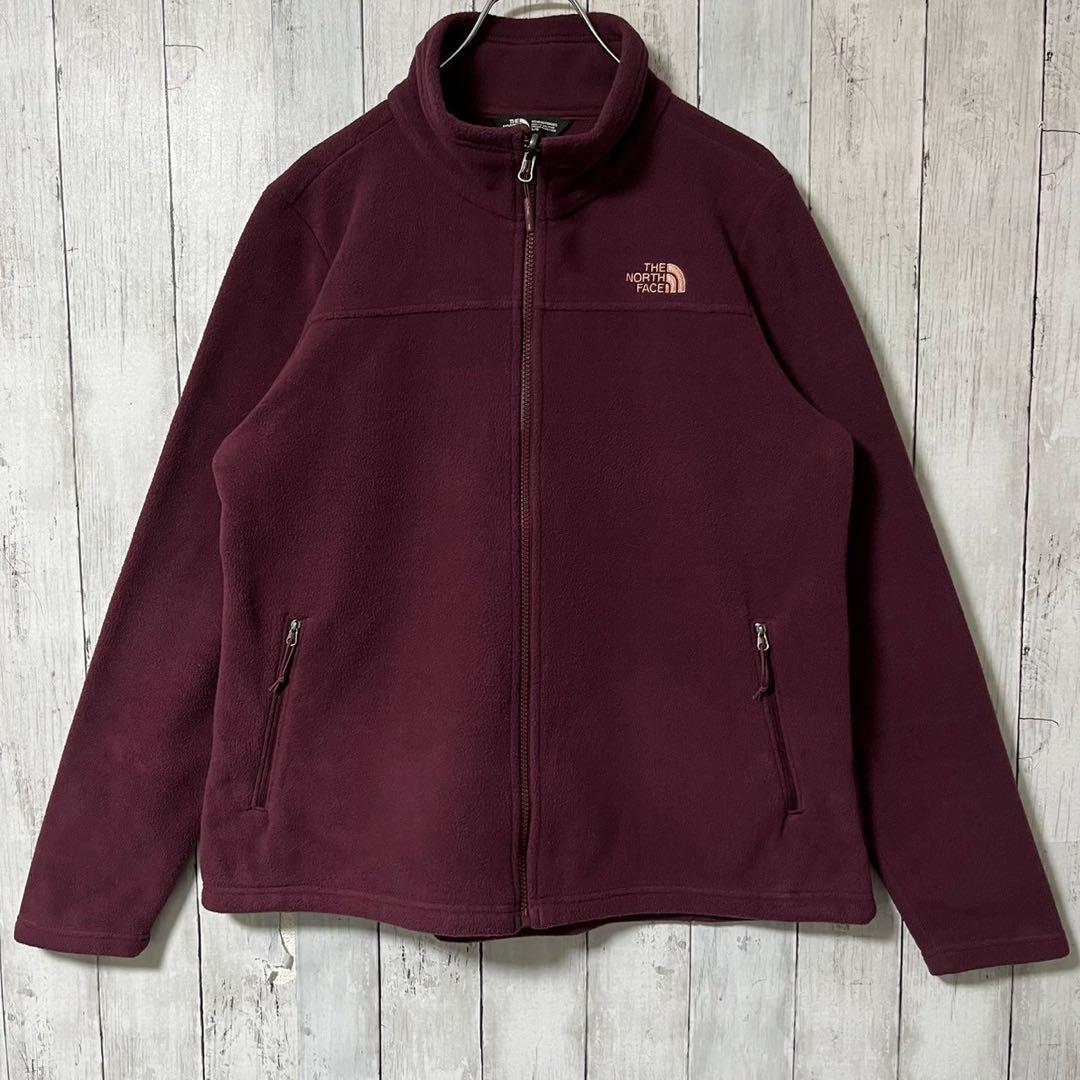 の通信販売 THE NORTH FACE フリース L 刺繍ロゴ バックロゴ ブルゾン の通信販売 THE NORTH FACE フリース L 刺繍ロゴ バックロゴ ブルゾン