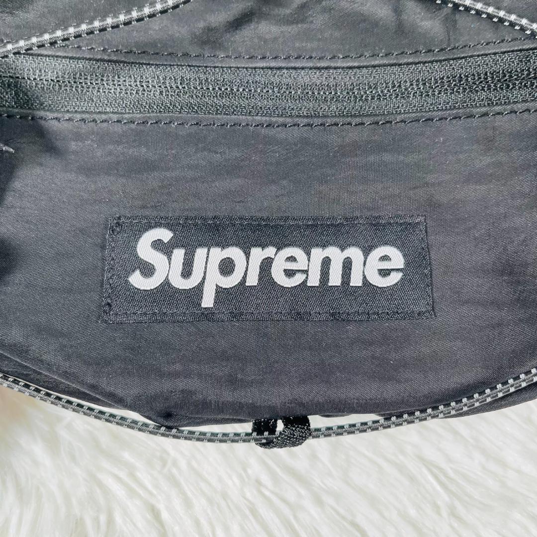 Supreme ウエストバッグ ボックスロゴ ショルダー ポーチ ブラック Supreme シュプリーム ショルダーバッグ 18SS Waist Bag