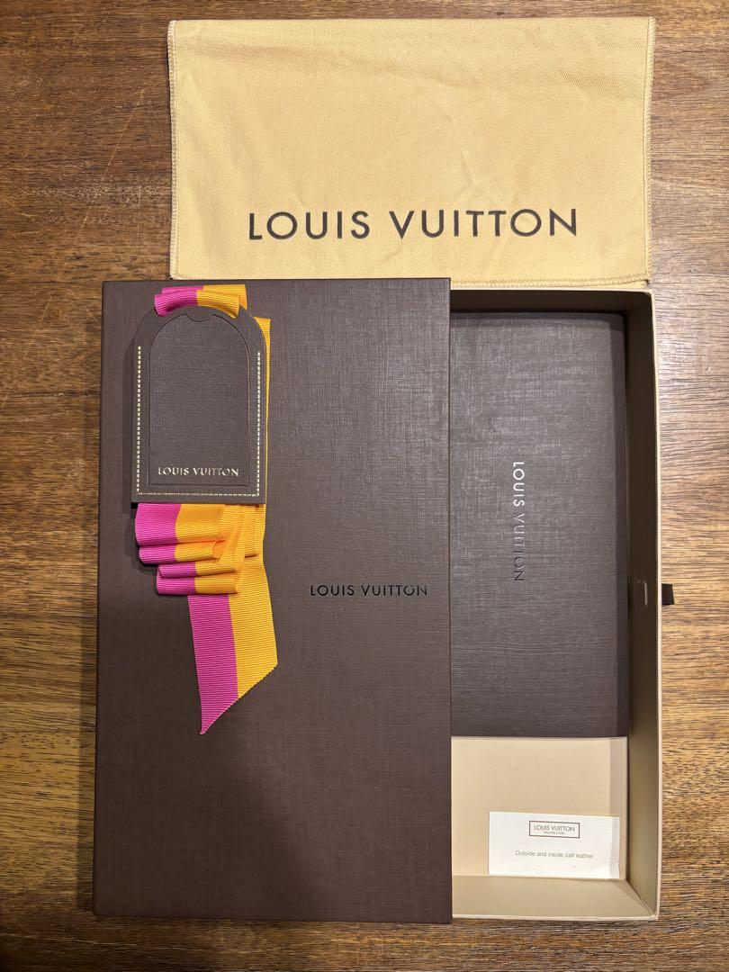 Louis Vuitton ブラックレザー長財布